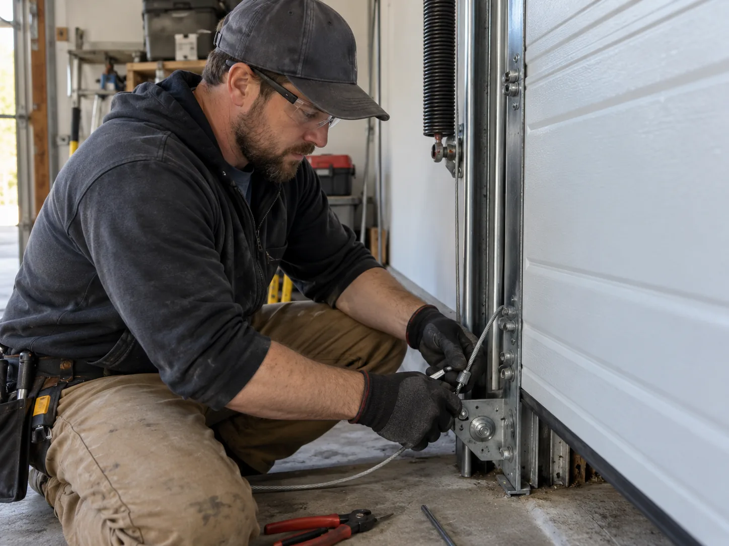 Cable Repair for Tracyton's 1980s Garage Doors in Port Orchard