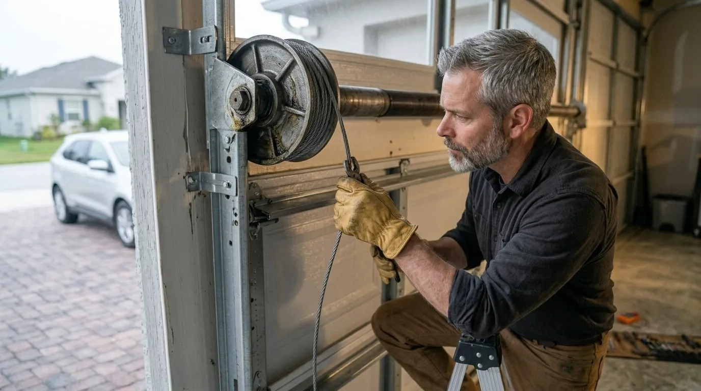 Garage Door Cable Repair for Artondale Homes in Port Orchard