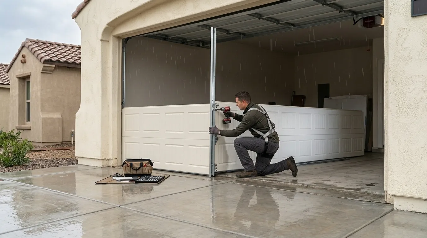 New Garage Door Installation for East Port Orchard Homes in Port Orchard