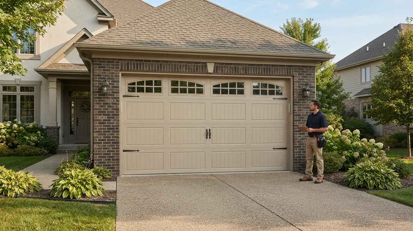 New Garage Door Installation for Parkwood Homes in Port Orchard