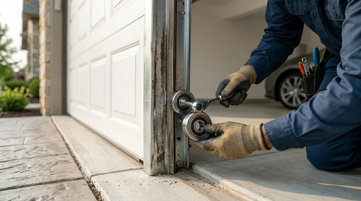 Roller Replacement for Tracyton's 1980s Garage Doors in Port Orchard